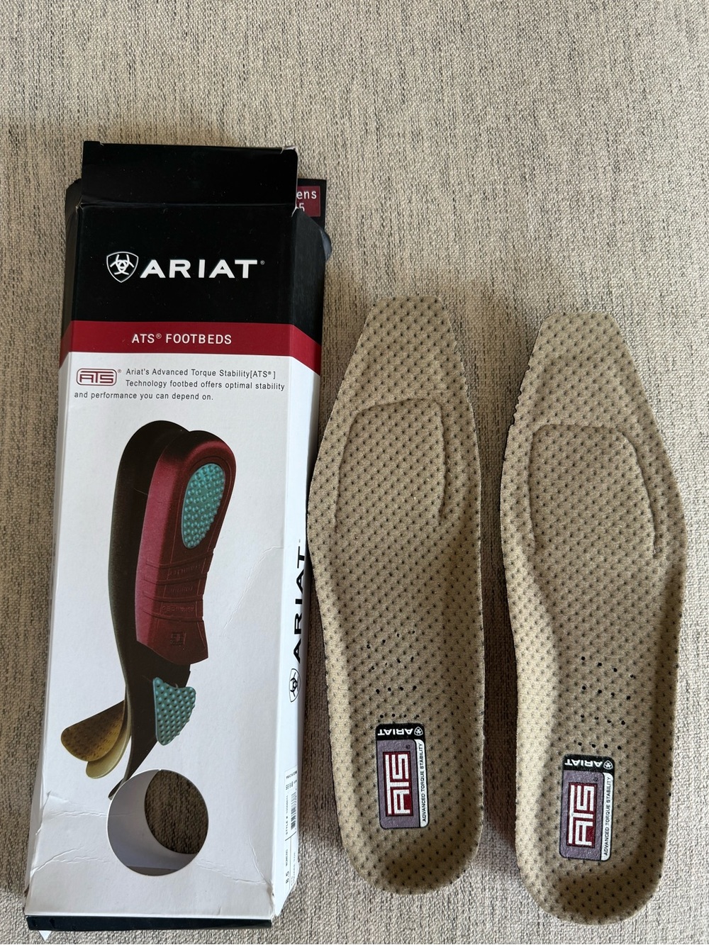 Ariat ATS Footbeds Square Toe